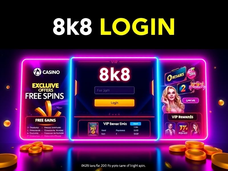 Access exclusive gambling games and promotions at 8k8 Login. Discover why 8k8login.com is the top choice for real money casino enthusiasts. Start playing today!
